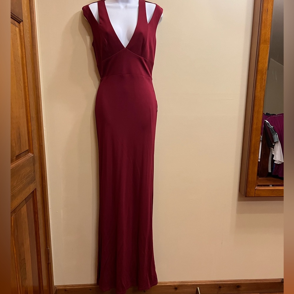 ABS collection dress Size S burgundy